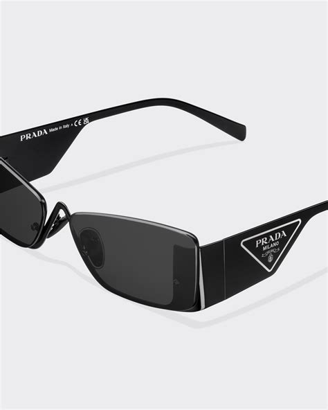 prada runway sunglasses prada sunglasses 2023|prada runway 49mm rectangle sunglasses.